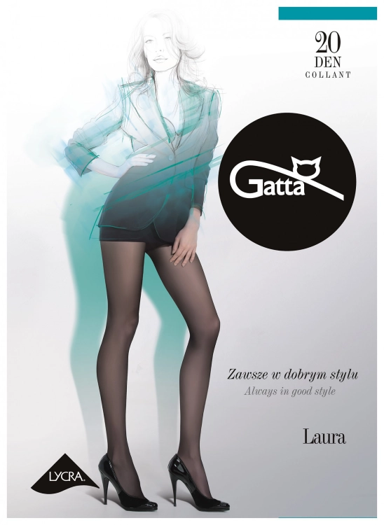 Rajstopy damskie 20 DEN Gatta Laura dune – ujęcie 4