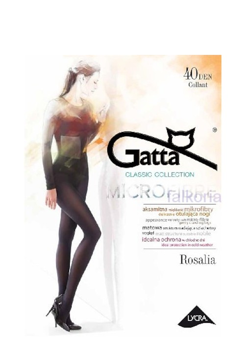 Rajstopy damskie 40 DEN Gatta Rosalia jeans – ujęcie 4