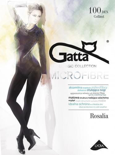 Rajstopy damskie 100 DEN Gatta Rosalia blue night