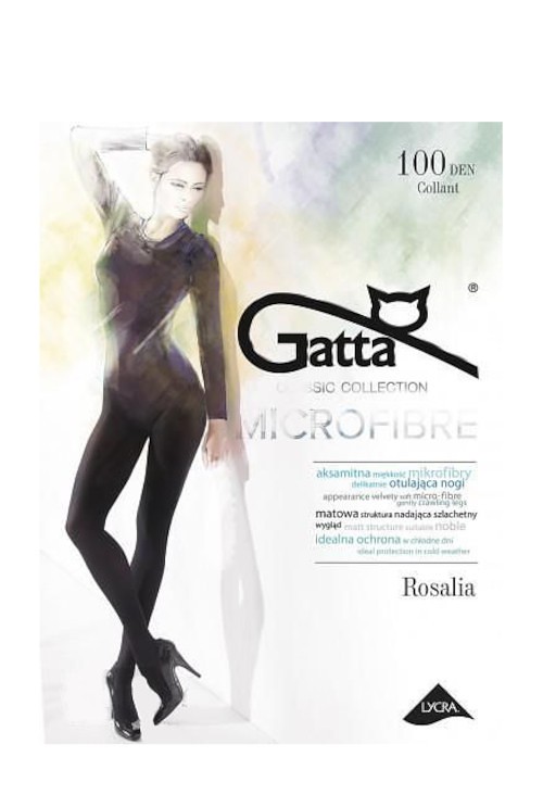 Rajstopy damskie 100 DEN Gatta Rosalia beige – ujęcie 2