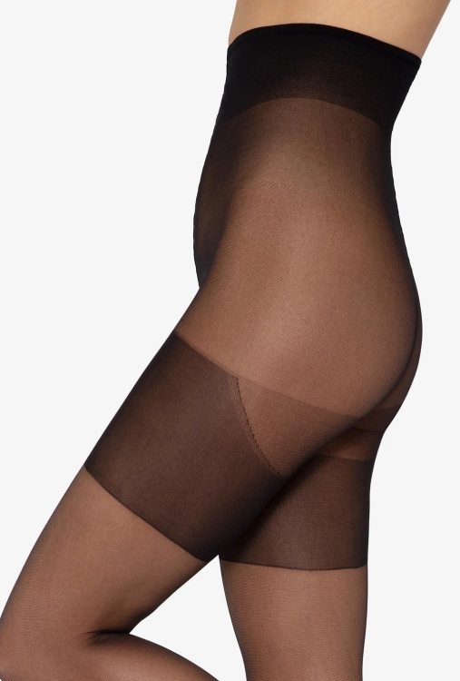 Rajstopy damskie plus size 15 DEN Gatta Body Plus Size for Woman nero – ujęcie 3