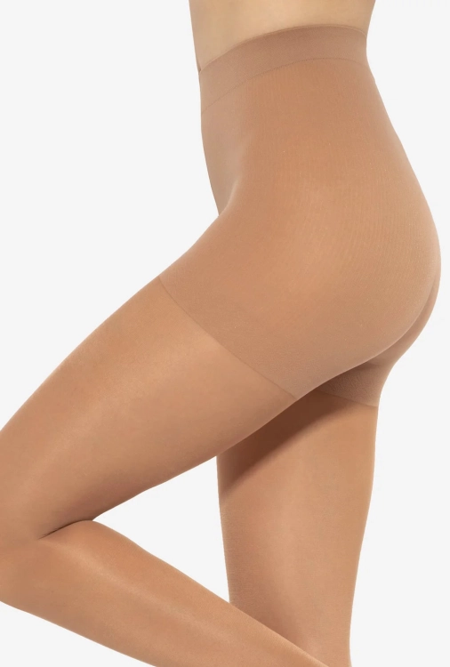 Rajstopy kompresyjne 40 DEN Gatta Body Relax Medica golden – ujęcie 3