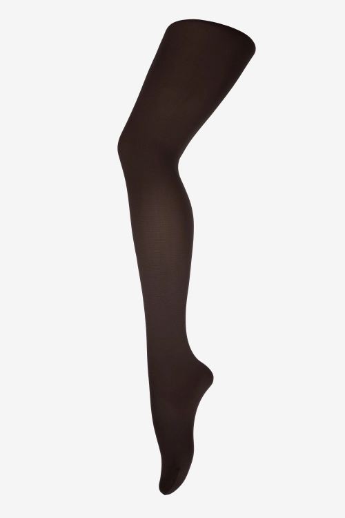 Rajstopy damskie 40 DEN Gatta &Wedel Microfibra white-choco – ujęcie 4