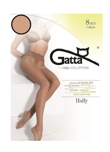 Rajstopy damskie 8 DEN Gatta Holly antylopa – ujęcie 2