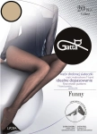 Rajstopy wzorzyste 20 DEN Gatta Funny beige