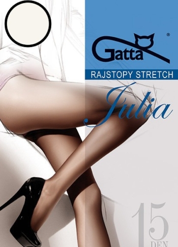 Rajstopy damskie 15 DEN Gatta Julia bianco