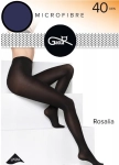 Rajstopy damskie 40 DEN Gatta Rosalia z mikrofibry blue night