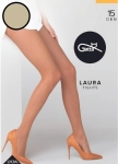 Rajstopy damskie 15 DEN Gatta Laura cienkie bronzo