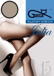 Rajstopy damskie 15 DEN Gatta Julia cienkie castoro