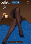 Rajstopy damskie 40 DEN Gatta & Wedel Microfibra kryjące dark-choco