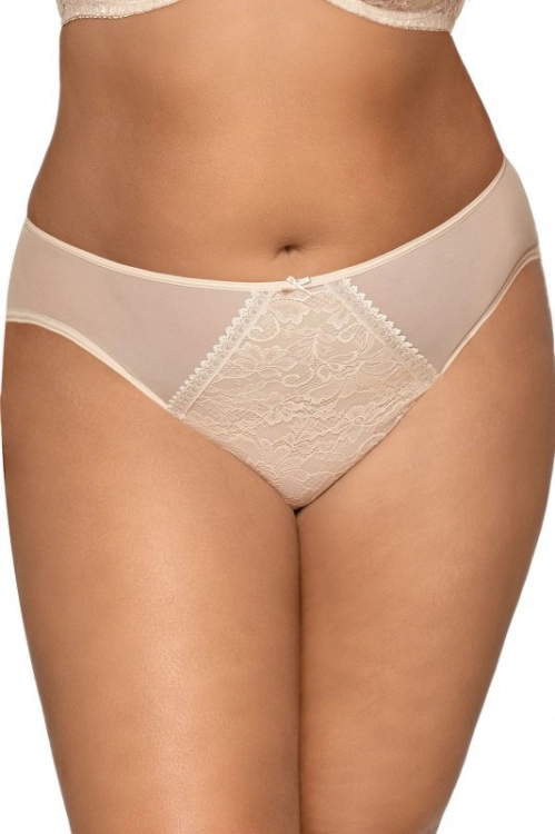 Stringi Ava Crystal 1396/S beżowe