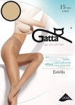 Rajstopy damskie 15 DEN Gatta Estella cienkie golden