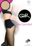 Rajstopy damskie 30 DEN Gatta Talia Comfort cienkie golden