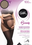 Rajstopy ciążowe 100 DEN Gatta Body Protect machiato