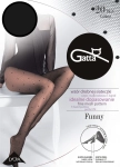 Rajstopy wzorzyste 20 DEN Gatta Funny wz.05 nero
