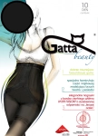 Rajstopy modelujące 10 DEN Gatta Body Total Slim Fusion nero
