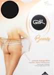 Rajstopy damskie plus size 15 DEN Gatta Body Plus Size for Woman nero