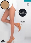 Rajstopy damskie 20 DEN Gatta Laura cienkie nocciola