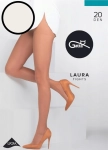 Rajstopy damskie 20 DEN Gatta Laura cienkie sabia