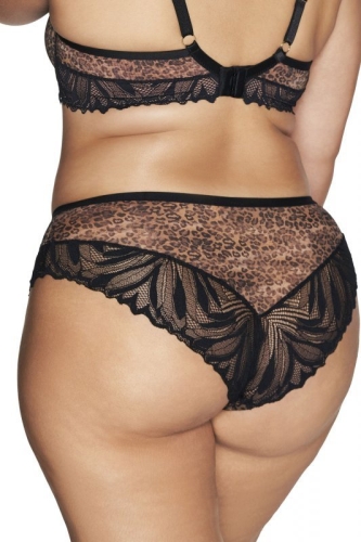 Figi Ava Wild Pantera 2132 czarne – ujęcie 2