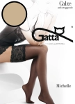 Pończochy Gatta Michelle nr 03 lycra 20 den samonośne beżowy