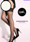 Pończochy Gatta Margherita wz.01 kabaretka bianco