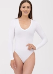 Body Gatta 5005S Mirage z długim rękawem biały