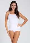 Koszulka Gatta Camisole 42K 610 na cienkich ramiączkach biały