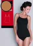 Koszulka Gatta Camisole 42K 610 na cienkich ramiączkach carmel