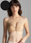 Biustonosz Invisible Beauty Bra 01 czarny