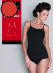 Koszulka Gatta Camisole 42K 610 na cienkich ramiączkach czerwony apple