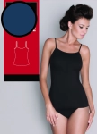 Koszulka Gatta Camisole 42K 610 na cienkich ramiączkach deep navy