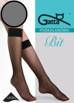 Podkolanówki Gatta Bit Kabaretka grafit