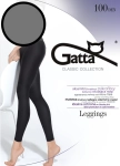 Legginsy Gatta Microfibra 100 den grafit