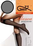 Podkolanówki Gatta Filanca 15 den A2 bezuciskowe grafit