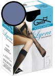 Podkolanówki Gatta Lycra 15 den A2 bezuciskowe niebieski jeans