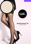 Pończochy Gatta Margherita wz.01 kabaretka kremowy