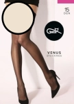 Pończochy Gatta do pasa Venus lycra den kremowy
