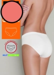 Figi Gatta 41649 Bikini Queenie living bezszwowe coral