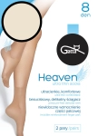 Skarpetki Gatta Heaven 8 den A2 bezuciskowe natural