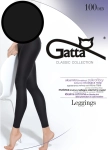 Legginsy Gatta Microfibra 100 den nero