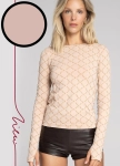 Bluzka Gatta Zień 43154 Seamless Monogram poudre