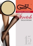 Podkolanówki Gatta Stretch A2 bezuciskowe visone