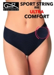 Stringi Gatta 41004 Sport RIB Ultra Comfort czarny