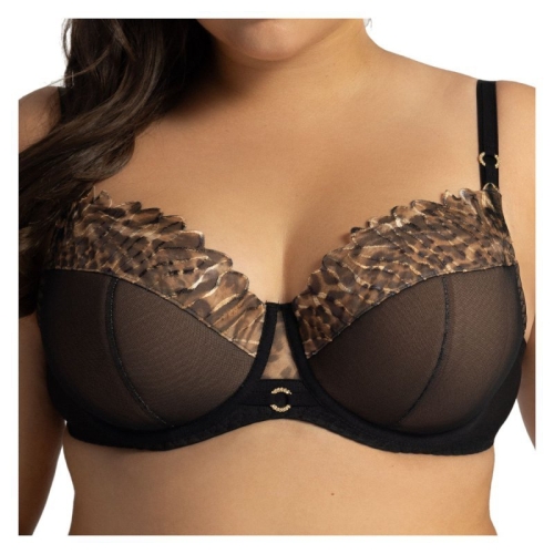 Biustonosz półusztywniany Ava Liana 2143 classy black – ujęcie 2