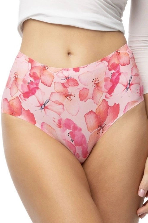 Bezszwowe figi z wysokim stanem Julimex Simple Maxi Mallow