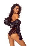 Figi damskie Lapinee Greta 5043 czarne