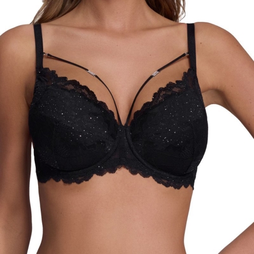 Biustonosz push-up Ava Fiesta 2153 czarny – ujęcie 2