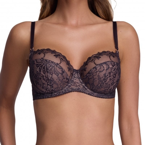 Biustonosz miękki Ava 2189 Soft chocolate brown – ujęcie 2