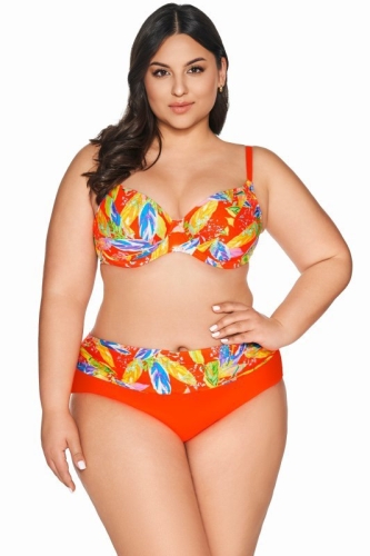 Biustonosz kąpielowy miękki Ava SK 227 vivid orange – ujęcie 5